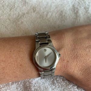 Movado watch with 1 diamond